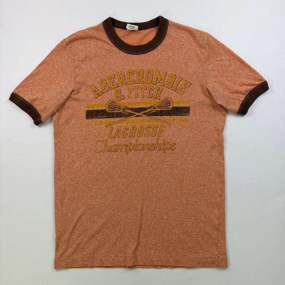 Vintage Abercrombie & Fitch Lacrosse Ringer